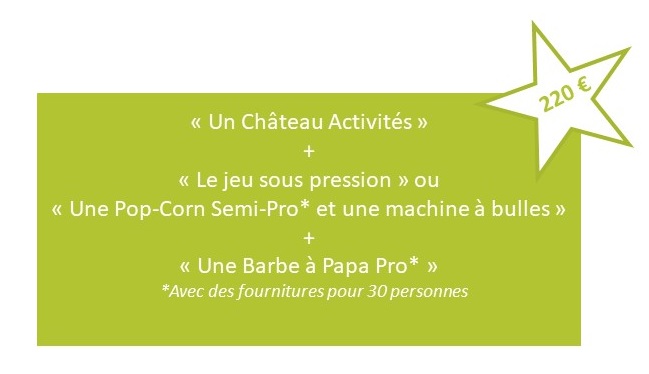Formule anniversaire Pack -20%